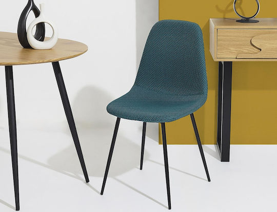 Chair Dining Room Atom 44x54x86cm Blue