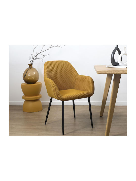 Atomic Stühle Speisesaal Yellow 1Stück 59x55.7x...
