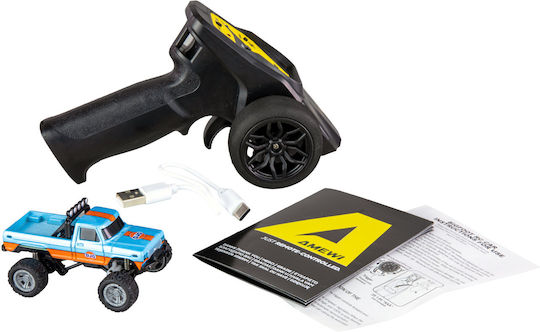 Amewi Die Cast Τηλεκατευθυνόμενο Αυτοκίνητο Monster Truck Μπλε