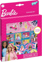 Sticker Set Totum Barbie 4 Pieces