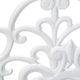 Wall Mount Hose Hanger White Cast Iron Relaxdays 24 X 31.5 X 15 Cm