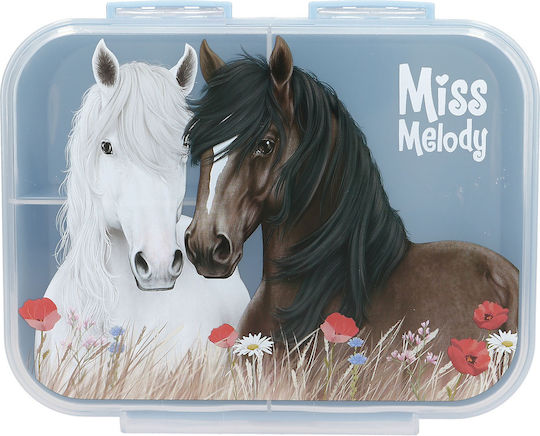 Miss Melody Пластмасово детско контейнерче за храна Розов