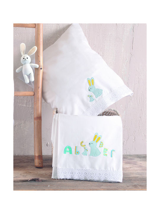 Rythmos Miffy Комплект Бебешки Чаршафи За Колич...