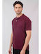 Polo T-shirt Dark Raspberry