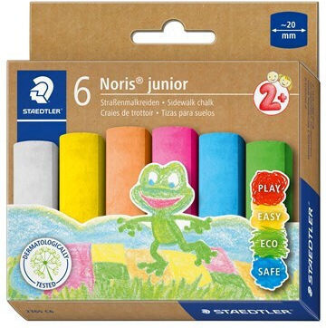Staedtler Noris Junior Jumbo Chalks 6 Pieces