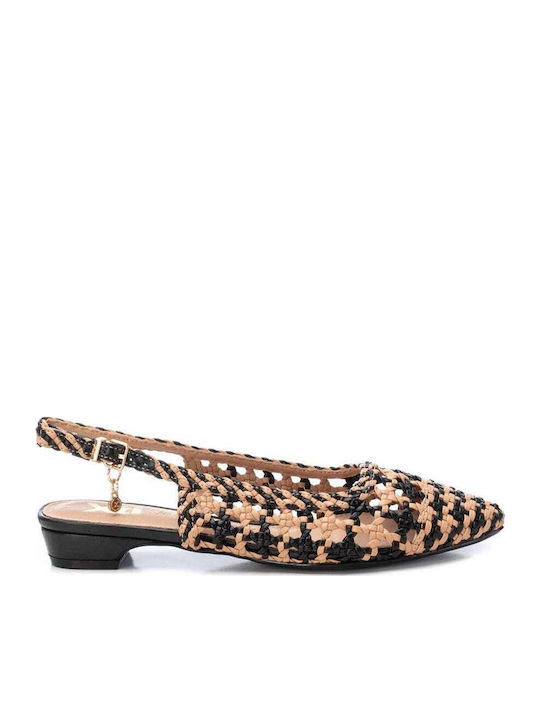 Damen Ballerinas in Beige Farbe