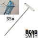 Beadsmith Mwb18pin Πινέζες 35mm Πίνακα Macrame 35τεμ