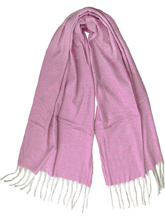 Women's Wool Scarf Pink