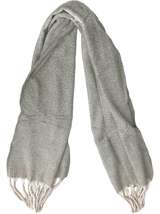 Women's Wool Scarf Gray