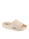 Frauen Flip Flops in Beige Farbe