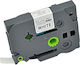 Brother Label Maker Tape 8m x 12mm in White Colour Compatible with Brother TZe/TZ