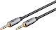 Goobay Cablu Audio 3,5 mm Male - 3,5 mm Male Gr...