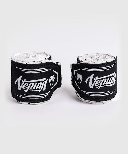 Μπαντάζ Venum Boxing Handwraps Monogram Venum-05401 White Black