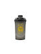 Gold Nutrition Shaker Πρωτεΐνης 600ml Πλαστικό Μαύρο