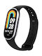 Fixed Λουράκι Σιλικόνης Μαύρο (Smart Band 8 / Smart Band 9)