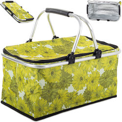 Thermal Picnic Bag Tecos Foldable Shopping Cold Storage Dimensions 44x23x22cm Green Ideal Outdoor Activities Keeping Food At Optimal Temperature Thermal Picnic Bag Tecos Foldable Shopping Cold Storage Dimensions 44x23x22cm Green Ideal Outdoor Activities Keeping Food At Optimal Temperature