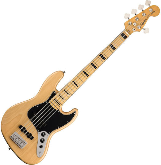 Fender Squier Classic Vibe 70's Jazz Bass V Mn Nat Elektrischer Fünf-Saiter Bass