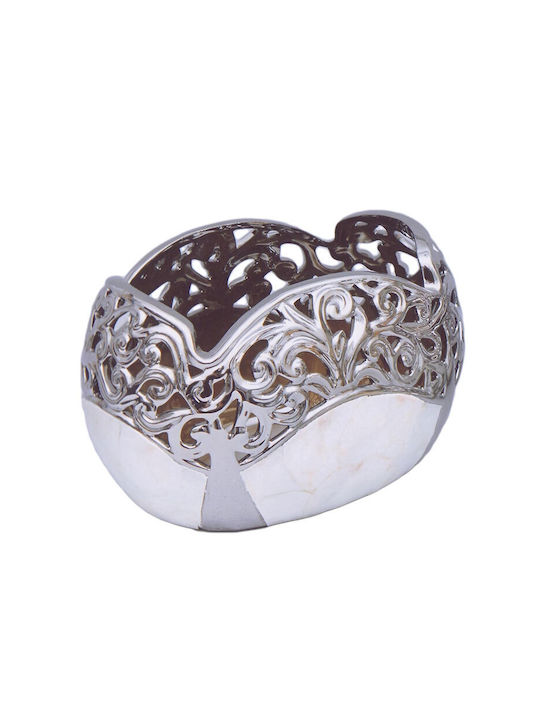 Galifas Decorative Bowl Silver 26x26cm
