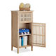 Relaxdays Cabinet de baie L82xA40xÎ29cm Nucă