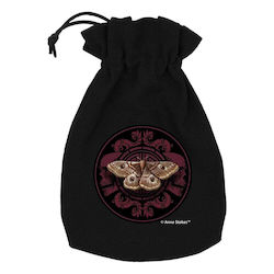 Q Workshop Anne Stokes Moth Dice Pouch