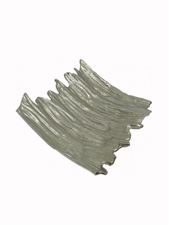 Galifas Metallic Decorative Platter Green 31x33x8cm