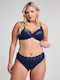 Diva High-waisted Women's Slip Navy Blue
