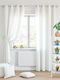 Relaxdays Boden Badezimmerregal Bamboo 139.5x34.5x33cm Weiß