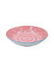 Sidirela Terra Plate Soup made of Porcelain Pink 20cm