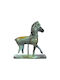 Decorative Horse made of Metal 11x10cm 1pcs