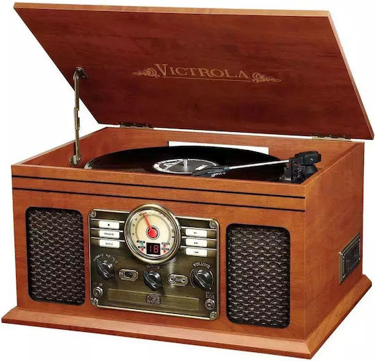 Victrola Pick-Up cu Preamp și Difuzoare încorporate Maro