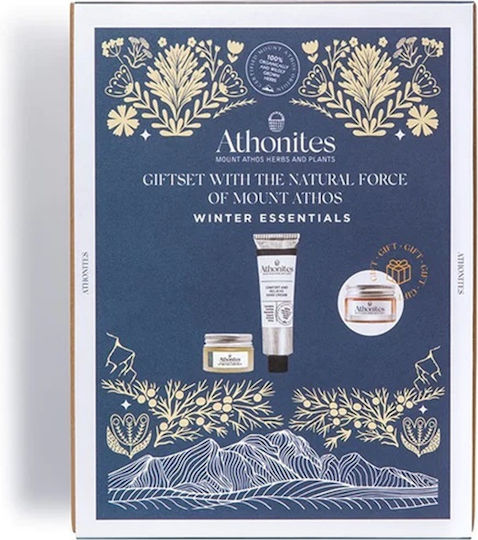 Athonites Promo Winter Essentials Skin Care Set for Moisturizing 3pcs