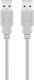 Goobay USB 2.0 Кабел USB-A мъжки - USB-A мъжки Сив 1.8м 93375