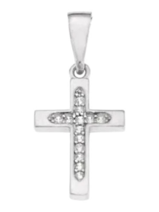 Senza Cross from Gold Plated Silver