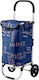 Shopping Trolley Blue 48x27x92cm