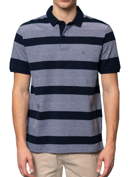 Polo Kurzarmbluse Dark Blue