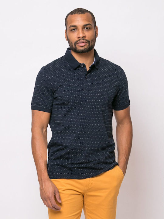 Polo Short Sleeve Blouse Dark Blue
