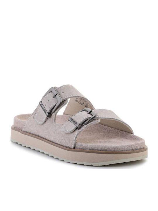 Flache Sandalen für Damen in Beige Farbe