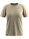 Eagle Nature Γυναικείο Αθλητικό T-shirt Fast Drying Μπεζ