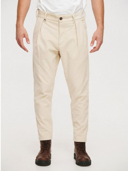 Παντελόνι Ελαστικό σε Slim Εφαρμογή Beige
