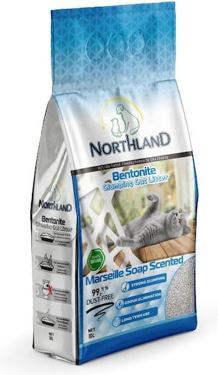 Bentonit Katzenstreu mit Duft Marseiller Seife 5Es