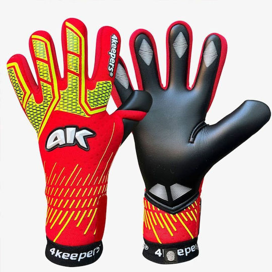4Keepers Γάντια Τερματοφύλακα Παιδικά Κόκκινα
