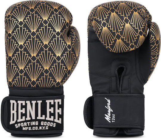 Benlee Mănuși de Box din Piele pentru Competiție Negre