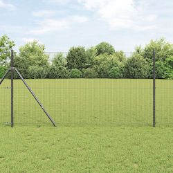 vidaXL Plasă de sârmă Module Gri 1x25m