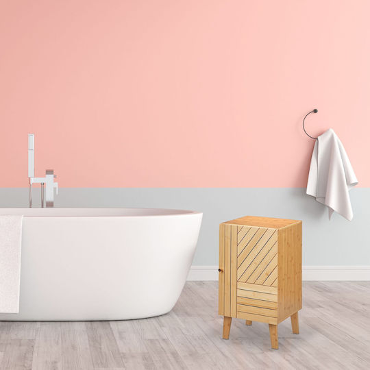Κομοδίνο από Μπαμπού Καφέ 40x37x70cm