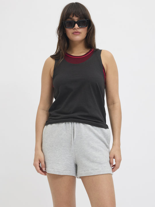 Jack & Jones Γυναικεία Μπλούζα Βαμβακερή Αμάνικ...