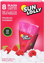 Sun Lolly Granita Raspberry Sticks 480ml