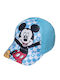 Disney Παιδικό Καπέλο Jockey Υφασμάτινο Mickey Mouse Γαλάζιο