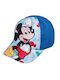 Disney Kids' Hat Jockey Fabric Mickey Mouse Blue