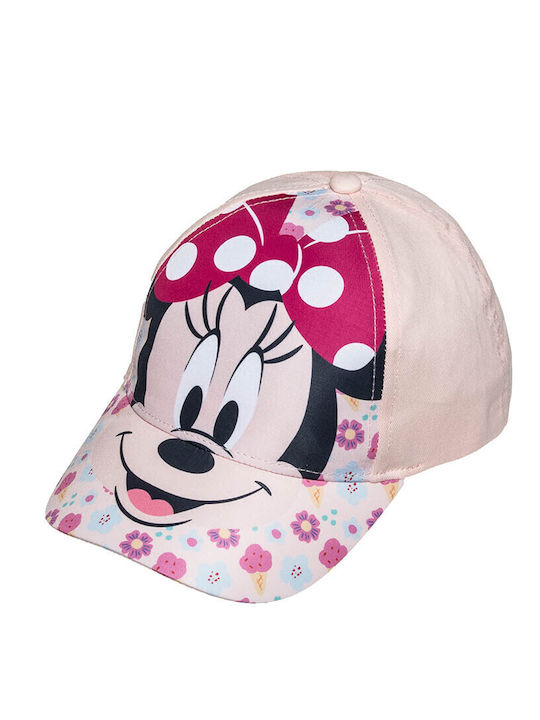 Disney Kids' Hat Jockey Fabric Minnie Mouse Orange