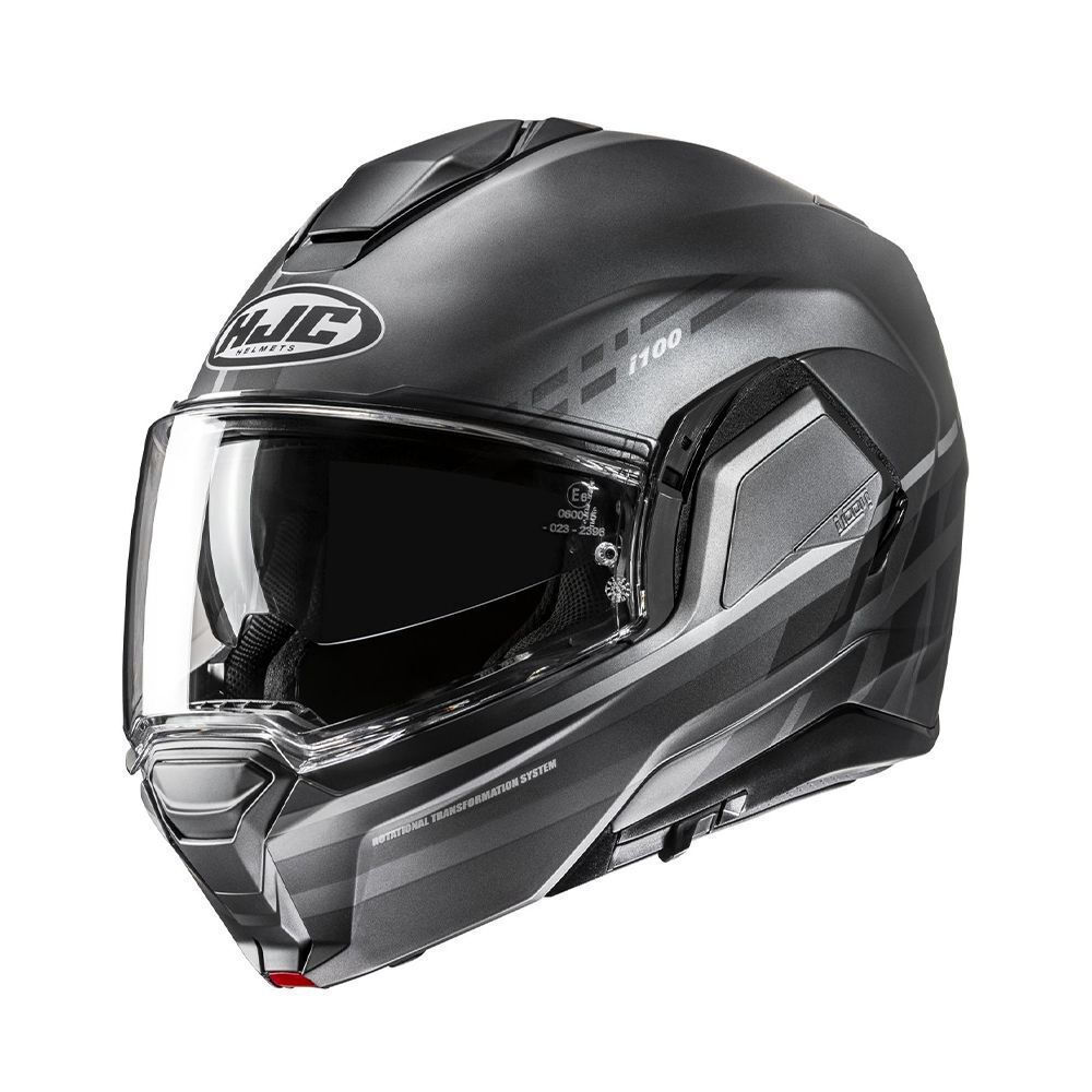 HJC i100 Sysma MC5SF Cască Moto Flip-Up ECE 22.06 cu Sunvisor